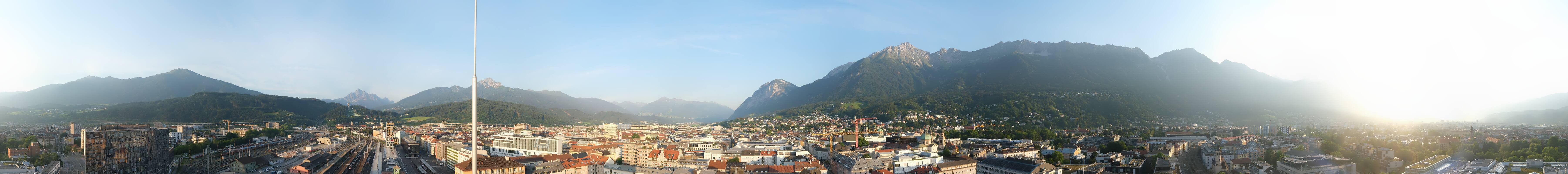 Archived image Webcam Innsbruck - panoramic view