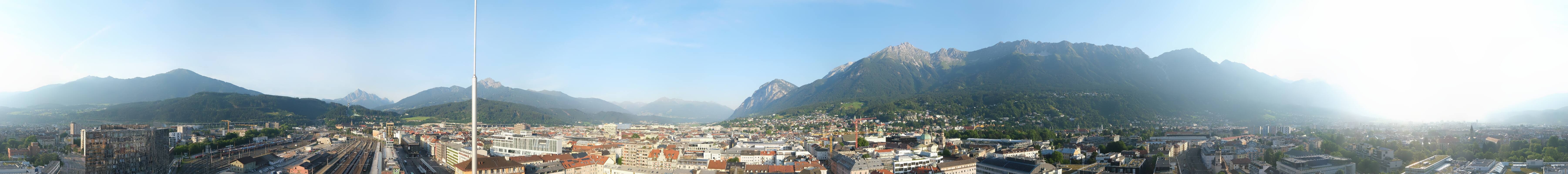Archived image Webcam Innsbruck - panoramic view
