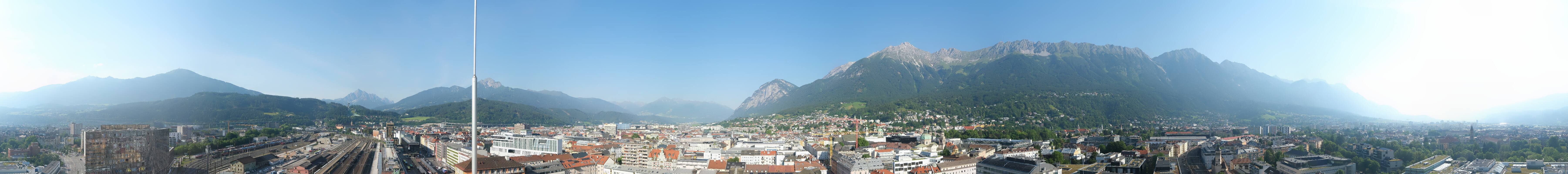 Archived image Webcam Innsbruck - panoramic view