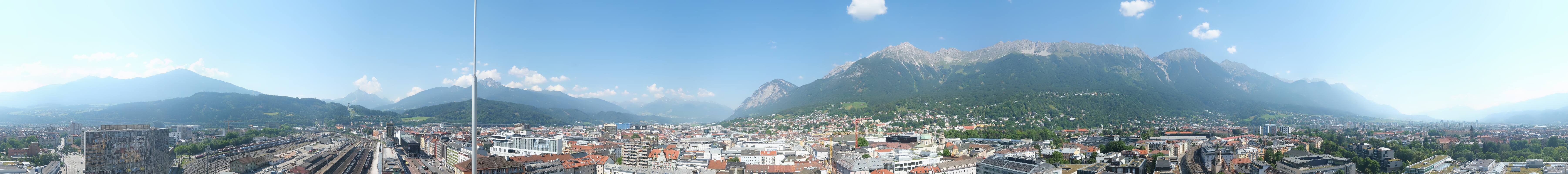 Archived image Webcam Innsbruck - panoramic view