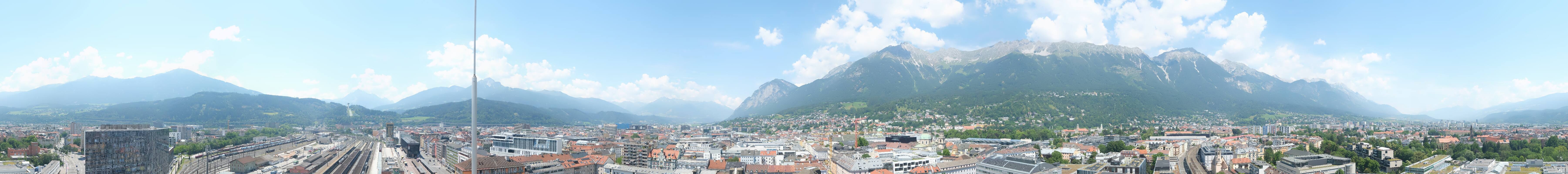 Archived image Webcam Innsbruck - panoramic view