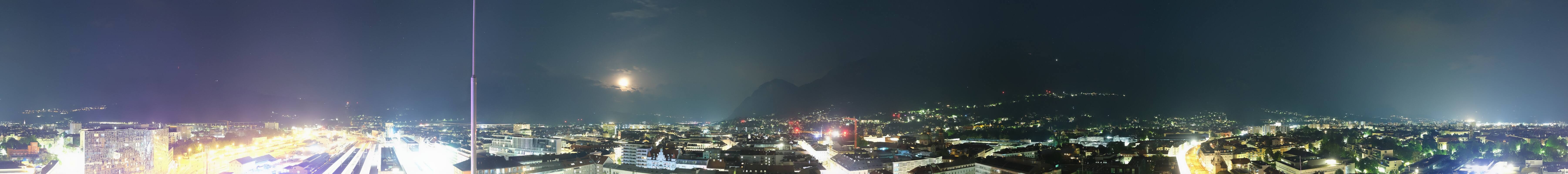 Archiv Foto Webcam Panoramablick - Innsbruck