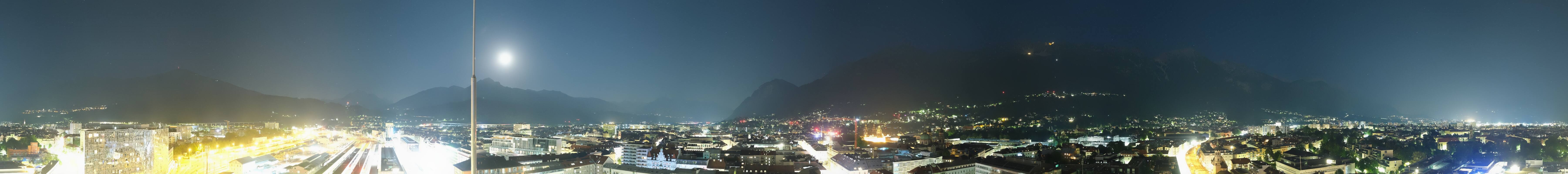 Archiv Foto Webcam Panoramablick - Innsbruck