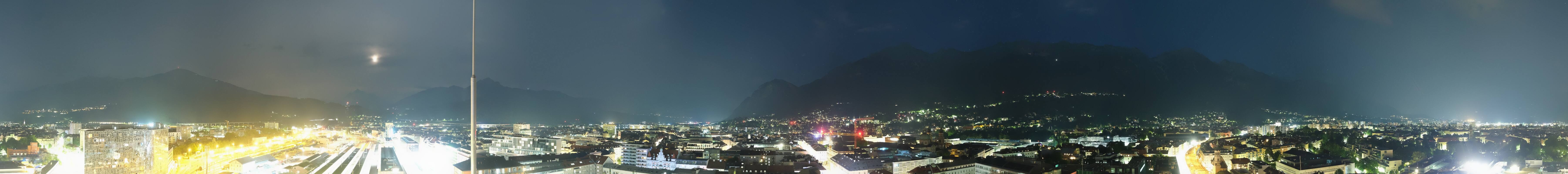 Archiv Foto Webcam Panoramablick - Innsbruck