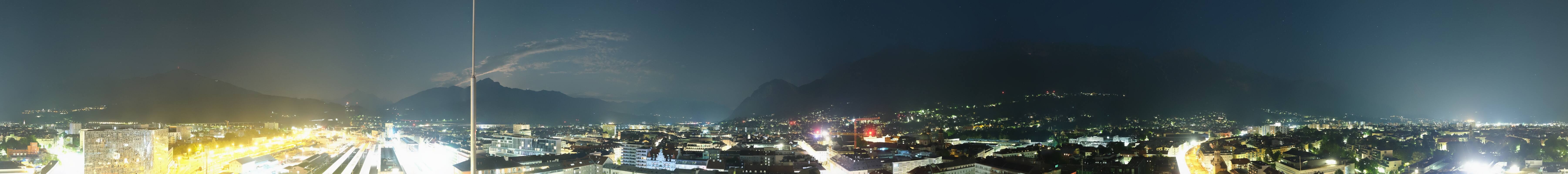 Archiv Foto Webcam Panoramablick - Innsbruck