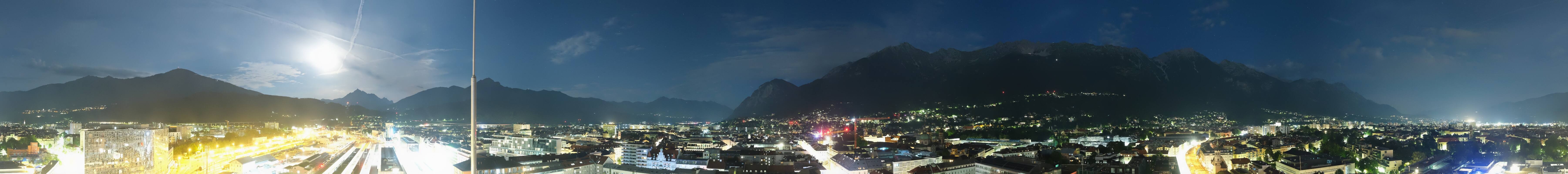 Archiv Foto Webcam Panoramablick - Innsbruck