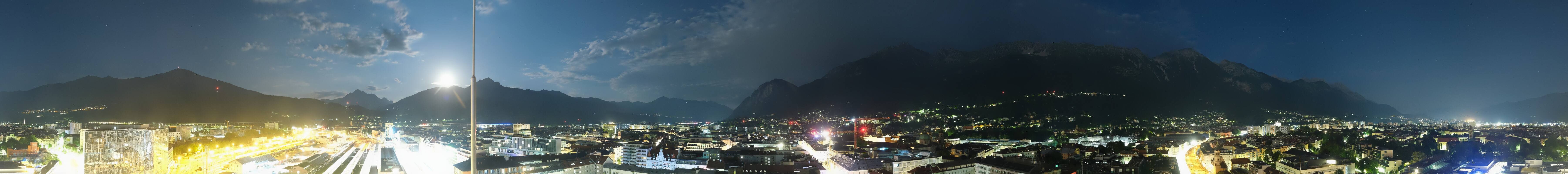 Archiv Foto Webcam Panoramablick - Innsbruck