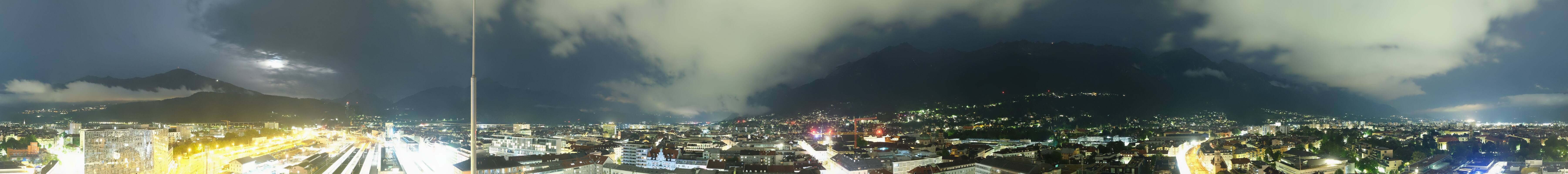Archiv Foto Webcam Panoramablick - Innsbruck