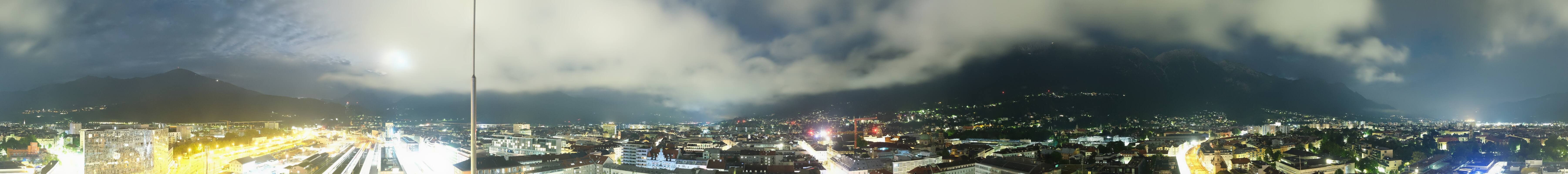 Archiv Foto Webcam Panoramablick - Innsbruck