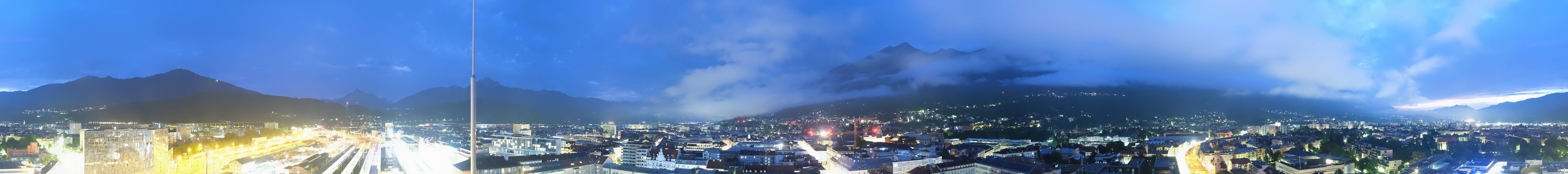 Archiv Foto Webcam Panoramablick - Innsbruck