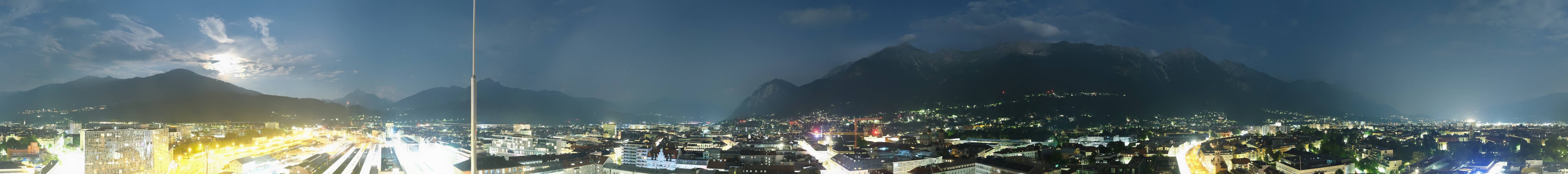 Archiv Foto Webcam Panoramablick - Innsbruck