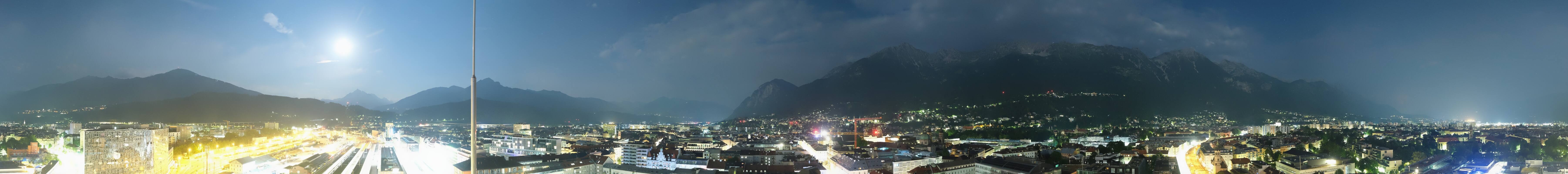 Archiv Foto Webcam Panoramablick - Innsbruck