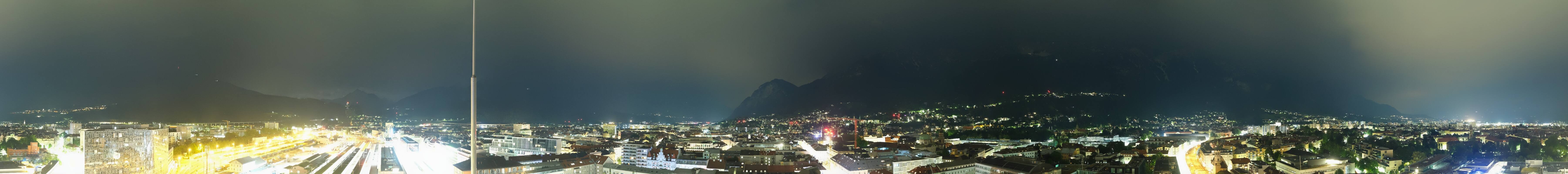 Archiv Foto Webcam Panoramablick - Innsbruck