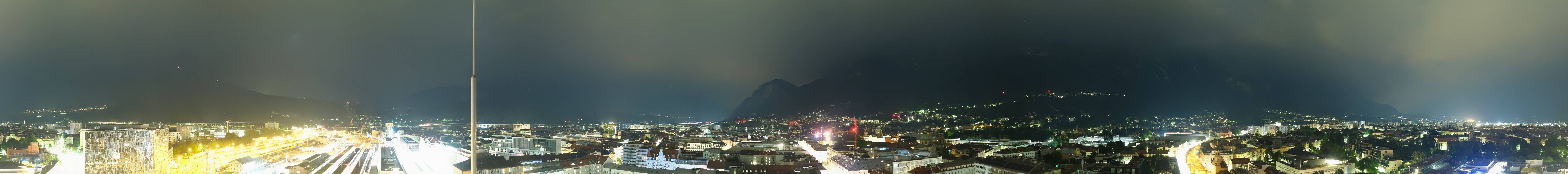 Archiv Foto Webcam Panoramablick - Innsbruck