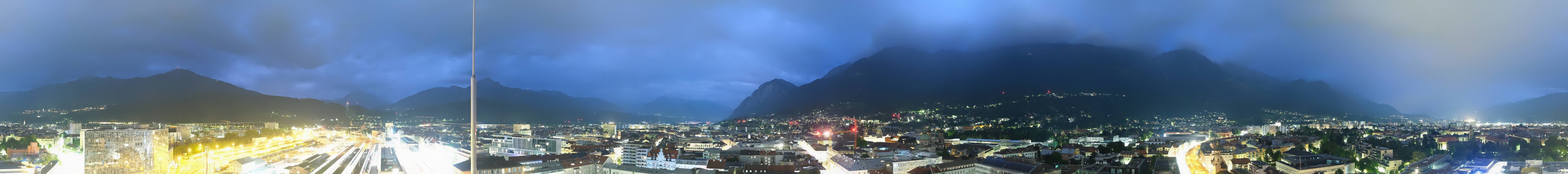 Archiv Foto Webcam Panoramablick - Innsbruck