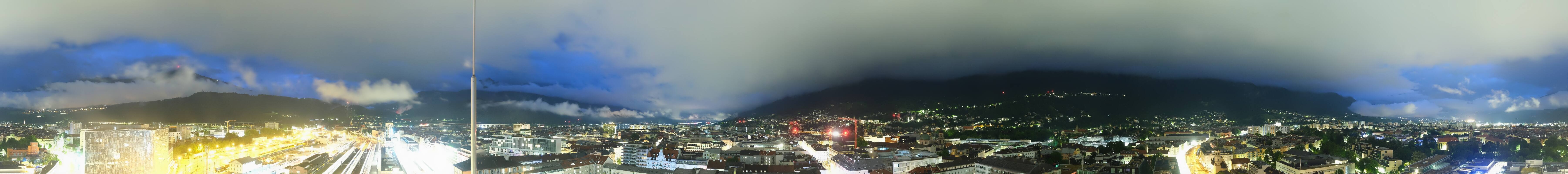 Archiv Foto Webcam Panoramablick - Innsbruck