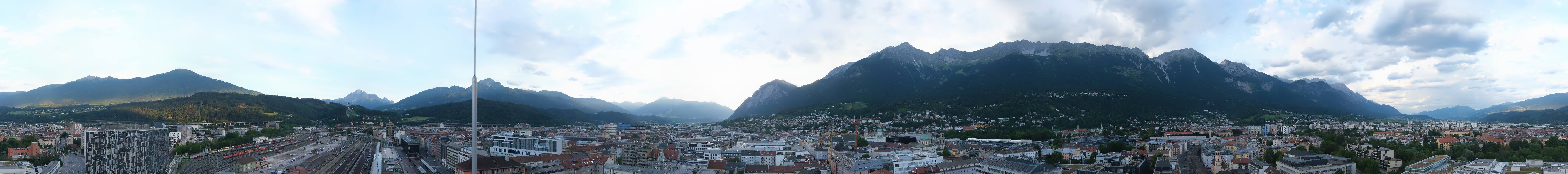 Archiv Foto Webcam Panoramablick - Innsbruck