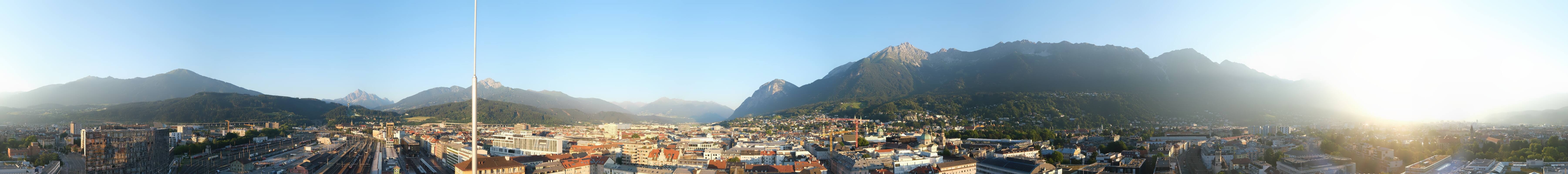 Archived image Webcam Innsbruck - panoramic view