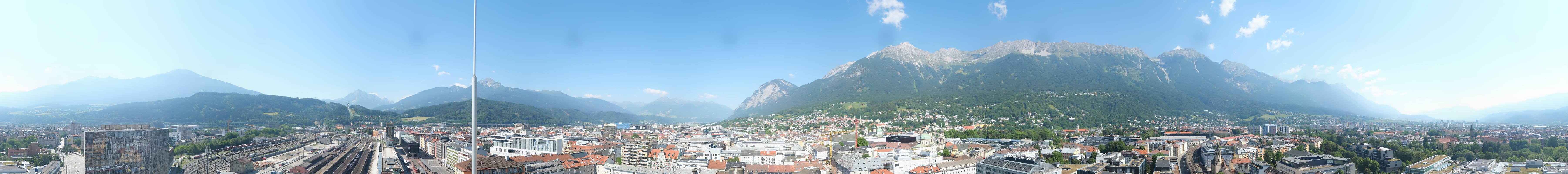 Archived image Webcam Innsbruck - panoramic view