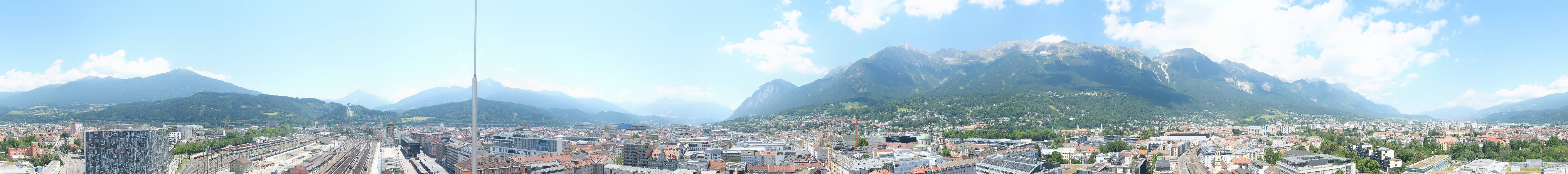 Archived image Webcam Innsbruck - panoramic view
