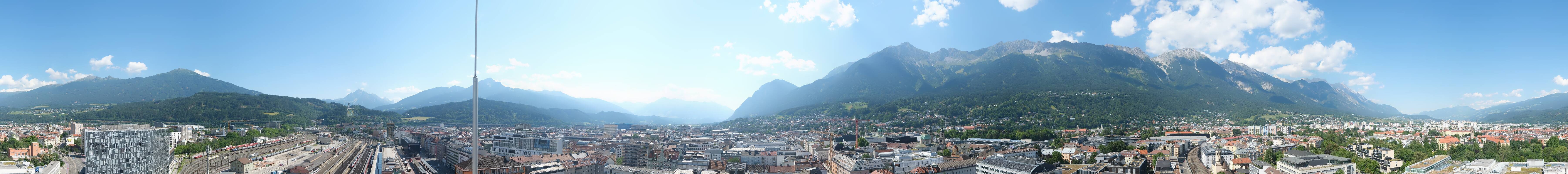 Archived image Webcam Innsbruck - panoramic view