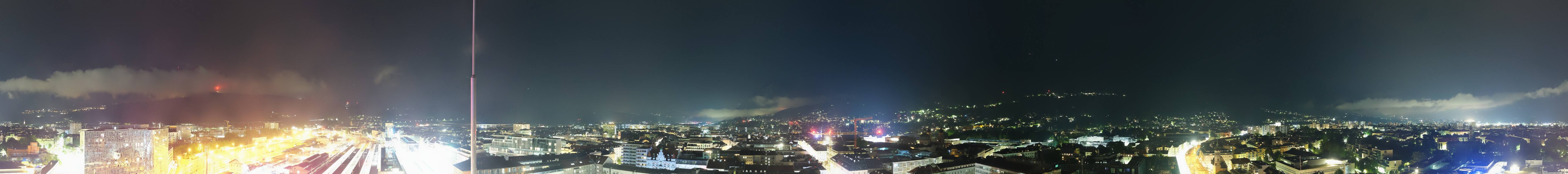Archiv Foto Webcam Panoramablick - Innsbruck