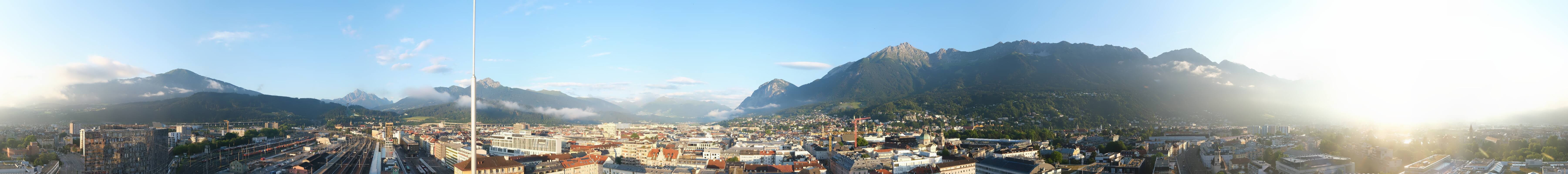 Archived image Webcam Innsbruck - panoramic view