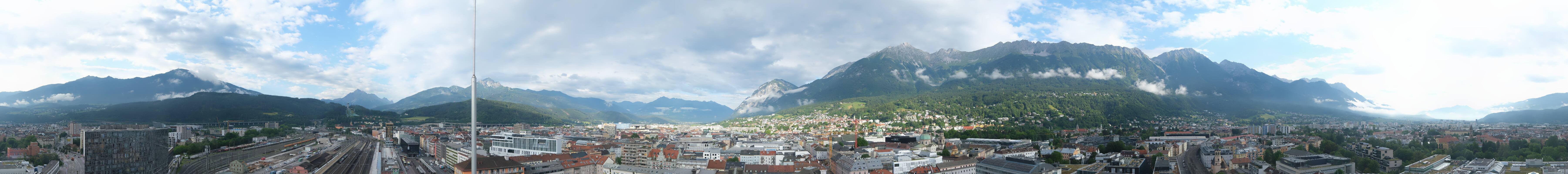 Archived image Webcam Innsbruck - panoramic view