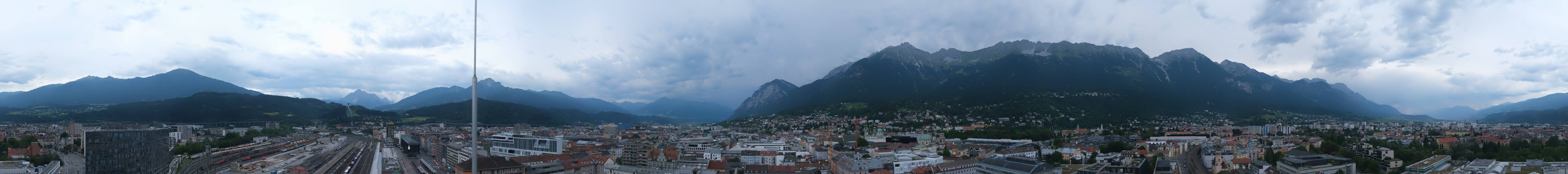 Archiv Foto Webcam Panoramablick - Innsbruck
