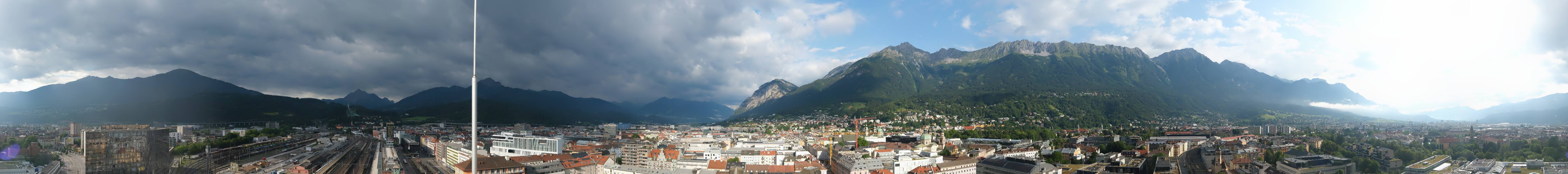 Archived image Webcam Innsbruck - panoramic view
