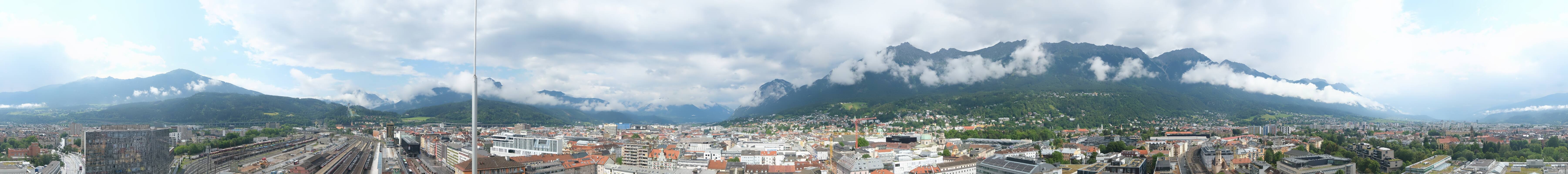 Archived image Webcam Innsbruck - panoramic view