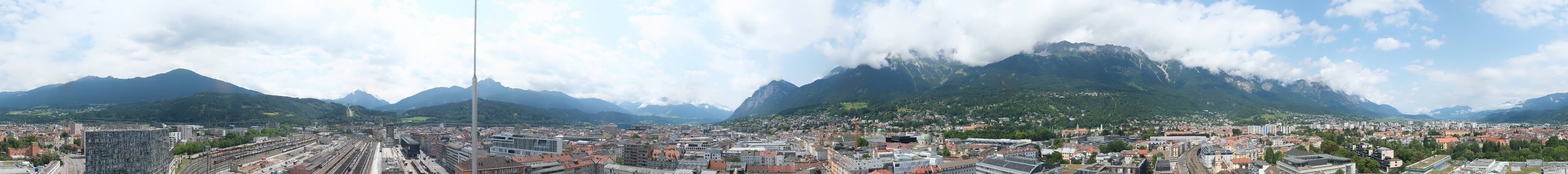 Archived image Webcam Innsbruck - panoramic view