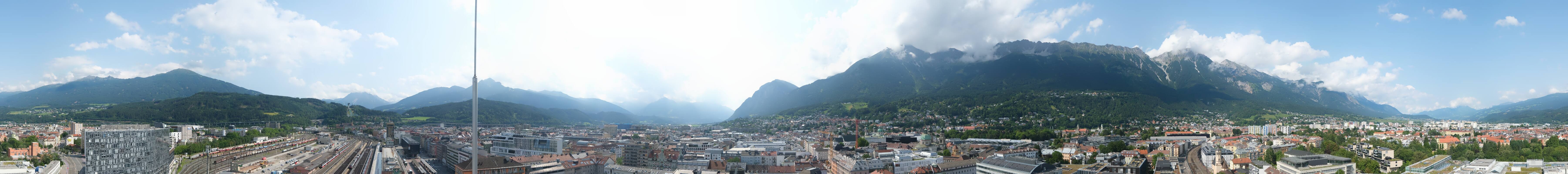 Archived image Webcam Innsbruck - panoramic view