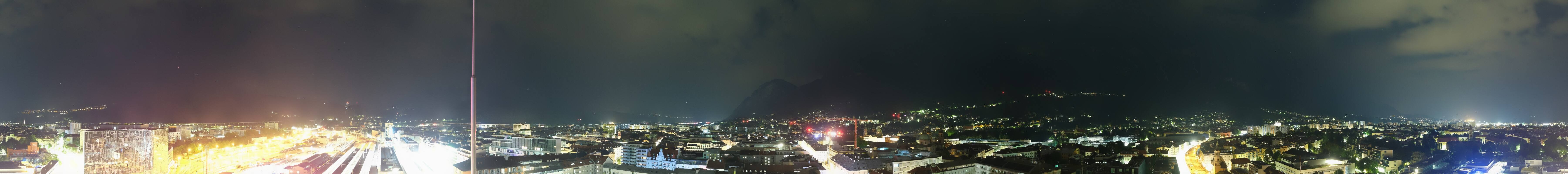 Archiv Foto Webcam Panoramablick - Innsbruck