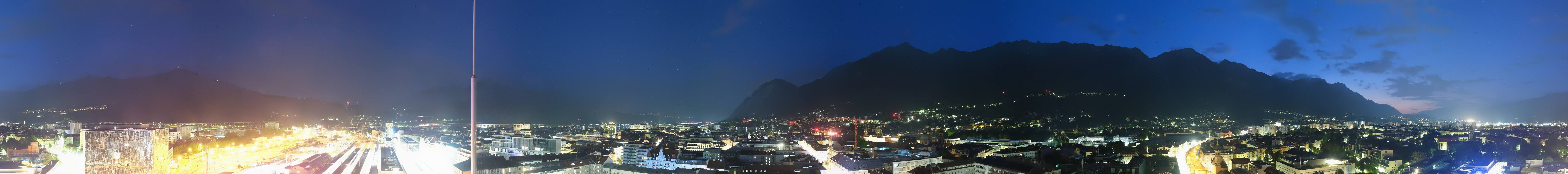 Archiv Foto Webcam Panoramablick - Innsbruck