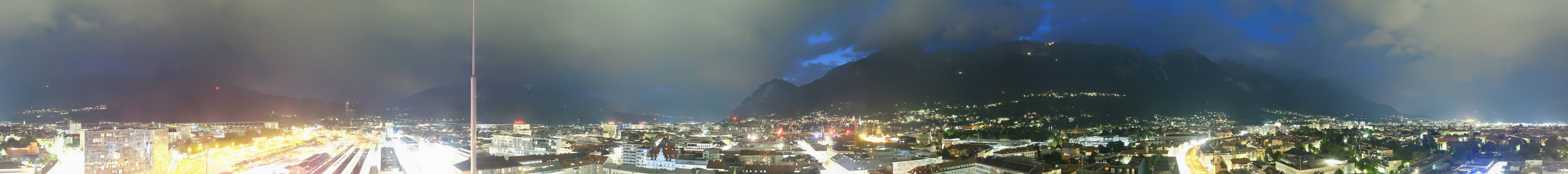 Archiv Foto Webcam Panoramablick - Innsbruck