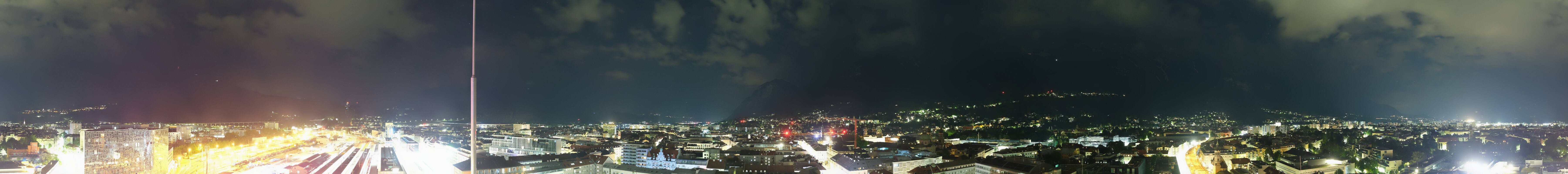 Archiv Foto Webcam Panoramablick - Innsbruck