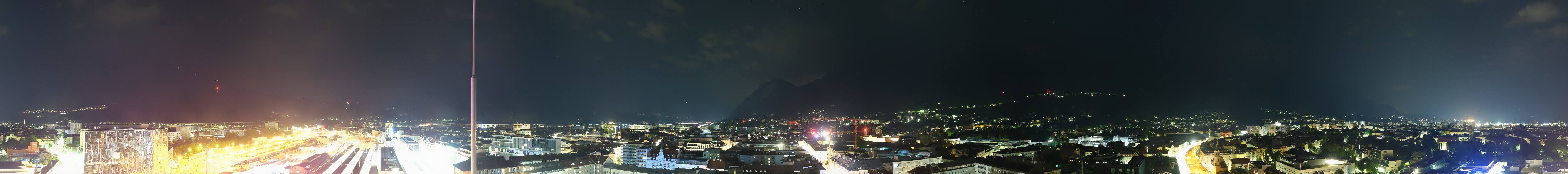 Archiv Foto Webcam Panoramablick - Innsbruck