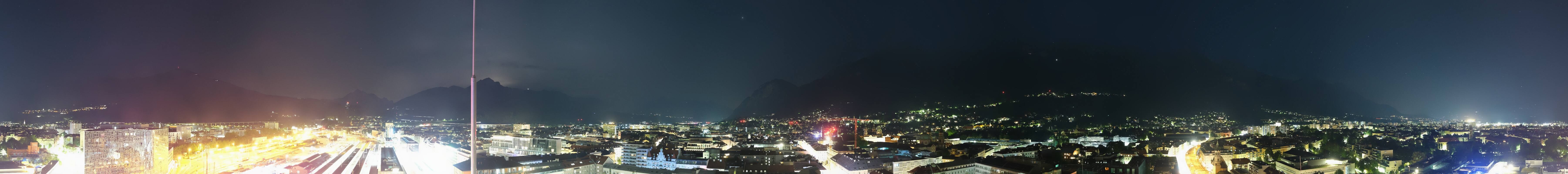Archiv Foto Webcam Panoramablick - Innsbruck