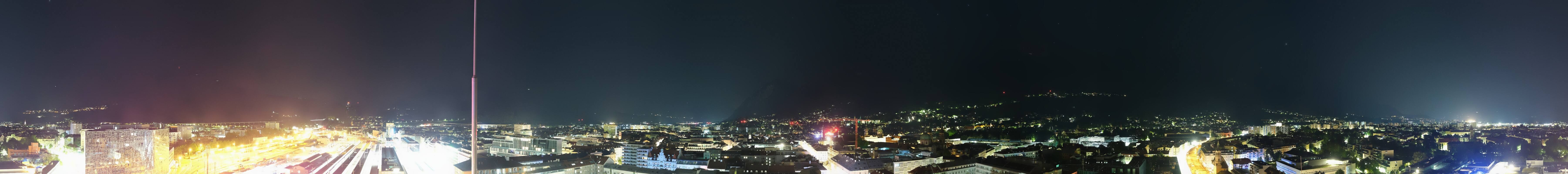 Archiv Foto Webcam Panoramablick - Innsbruck