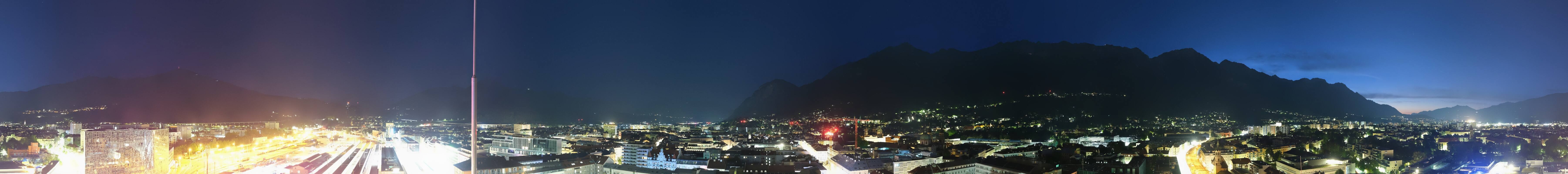 Archiv Foto Webcam Panoramablick - Innsbruck