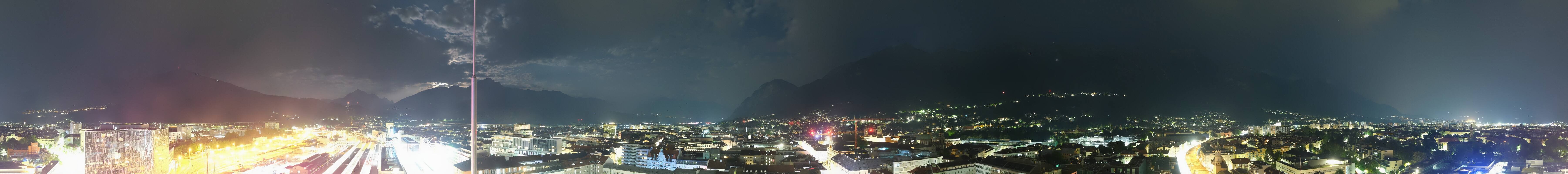 Archiv Foto Webcam Panoramablick - Innsbruck