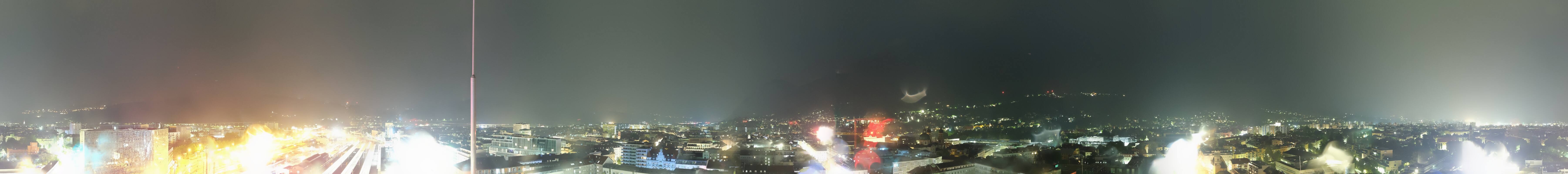 Archiv Foto Webcam Panoramablick - Innsbruck