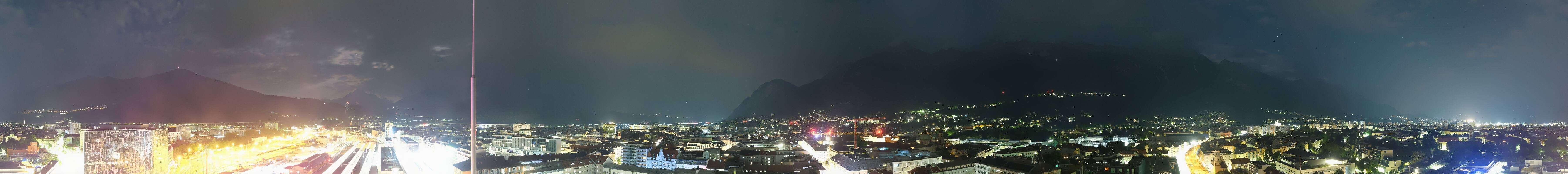 Archiv Foto Webcam Panoramablick - Innsbruck