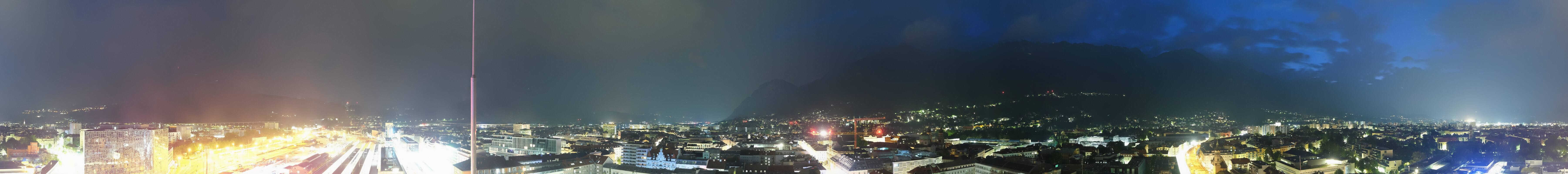 Archiv Foto Webcam Panoramablick - Innsbruck
