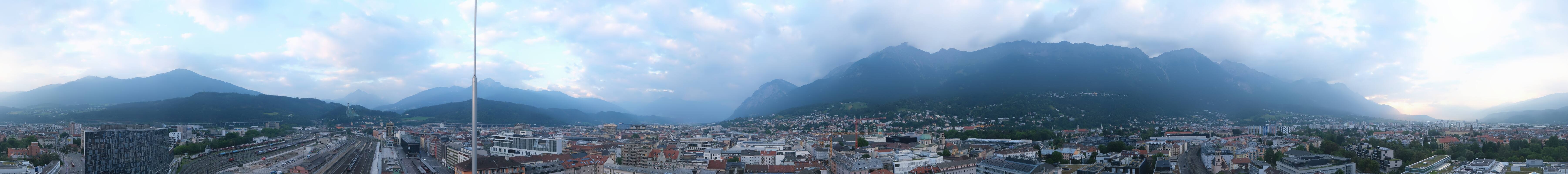 Archiv Foto Webcam Panoramablick - Innsbruck