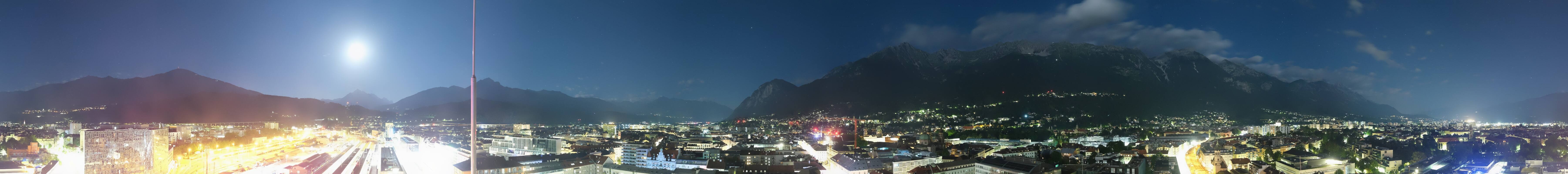 Archiv Foto Webcam Panoramablick - Innsbruck