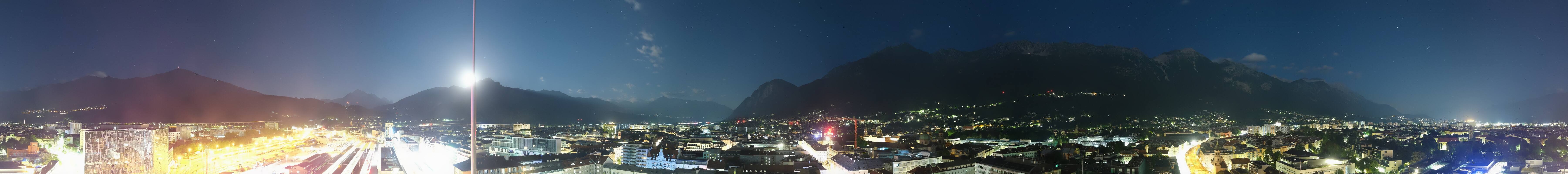 Archiv Foto Webcam Panoramablick - Innsbruck