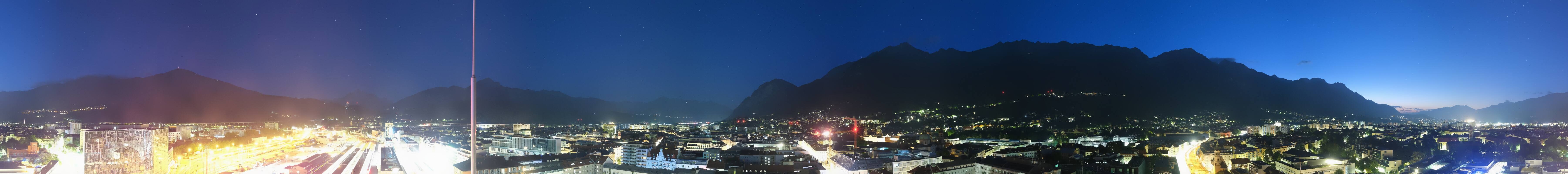 Archiv Foto Webcam Panoramablick - Innsbruck