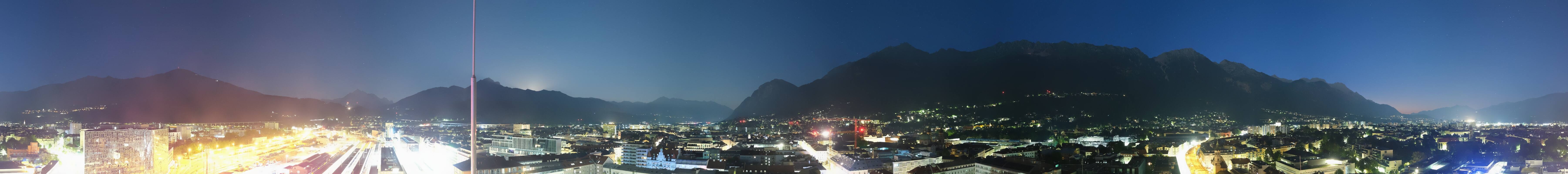 Archiv Foto Webcam Panoramablick - Innsbruck
